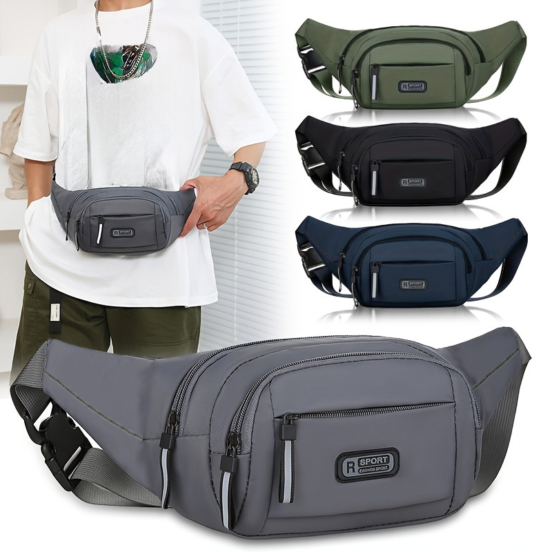 Running Belt - Borsa da cintura impermeabile da uomo,