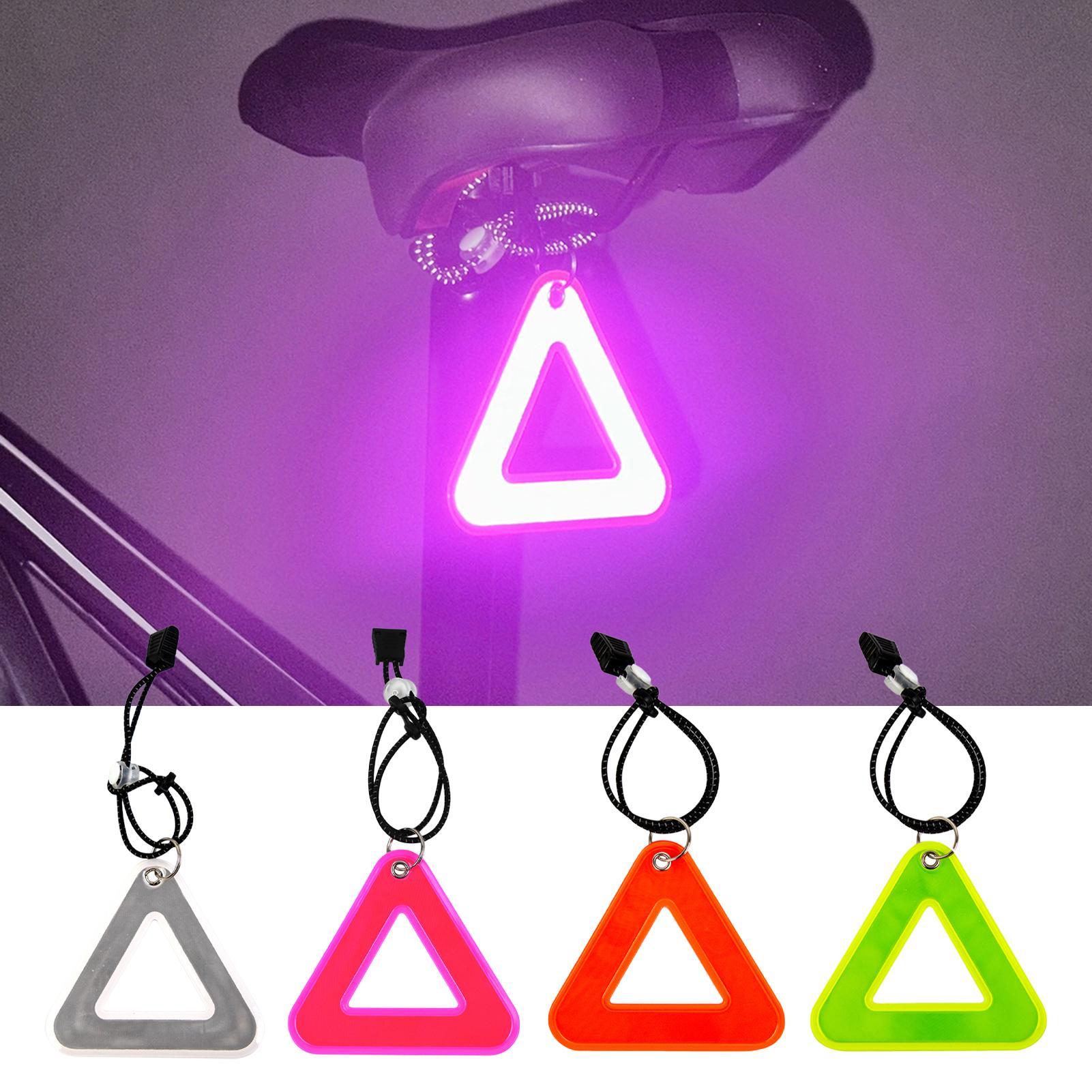Running Visibility Gear - Ciondoli Riflettenti ad Alta Visibilità, Triangolo