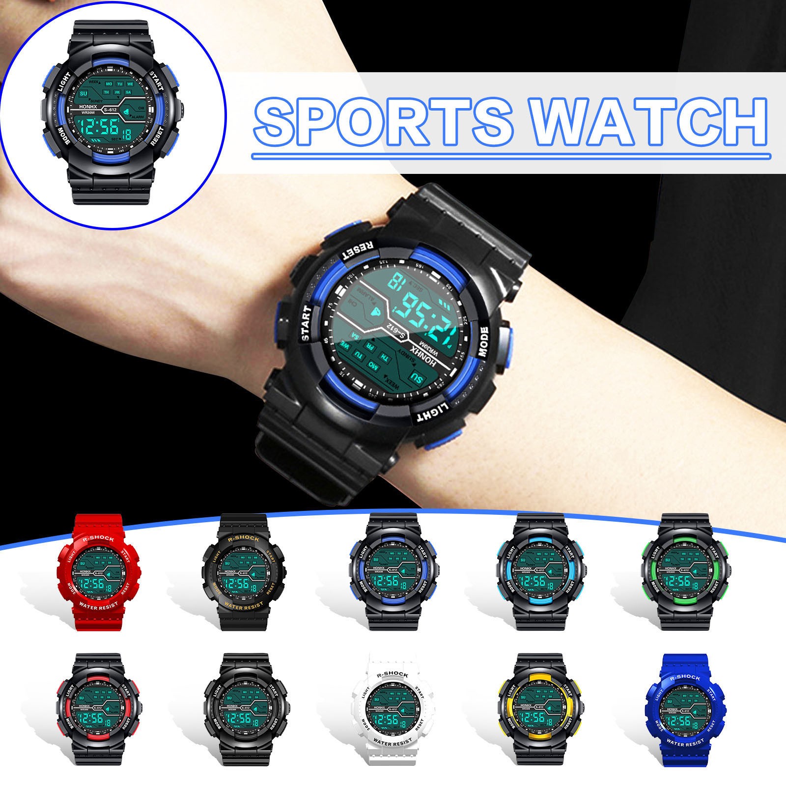 H-Onhx Led Digital Watch una v - Running Watch recensione e prezzo