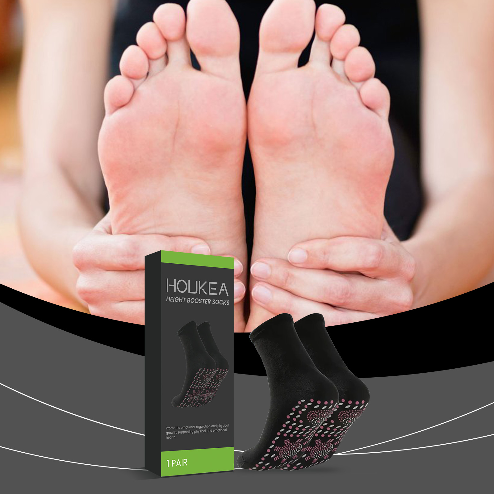 Calzini riscaldanti per i pied - Sports Socks recensione e prezzo
