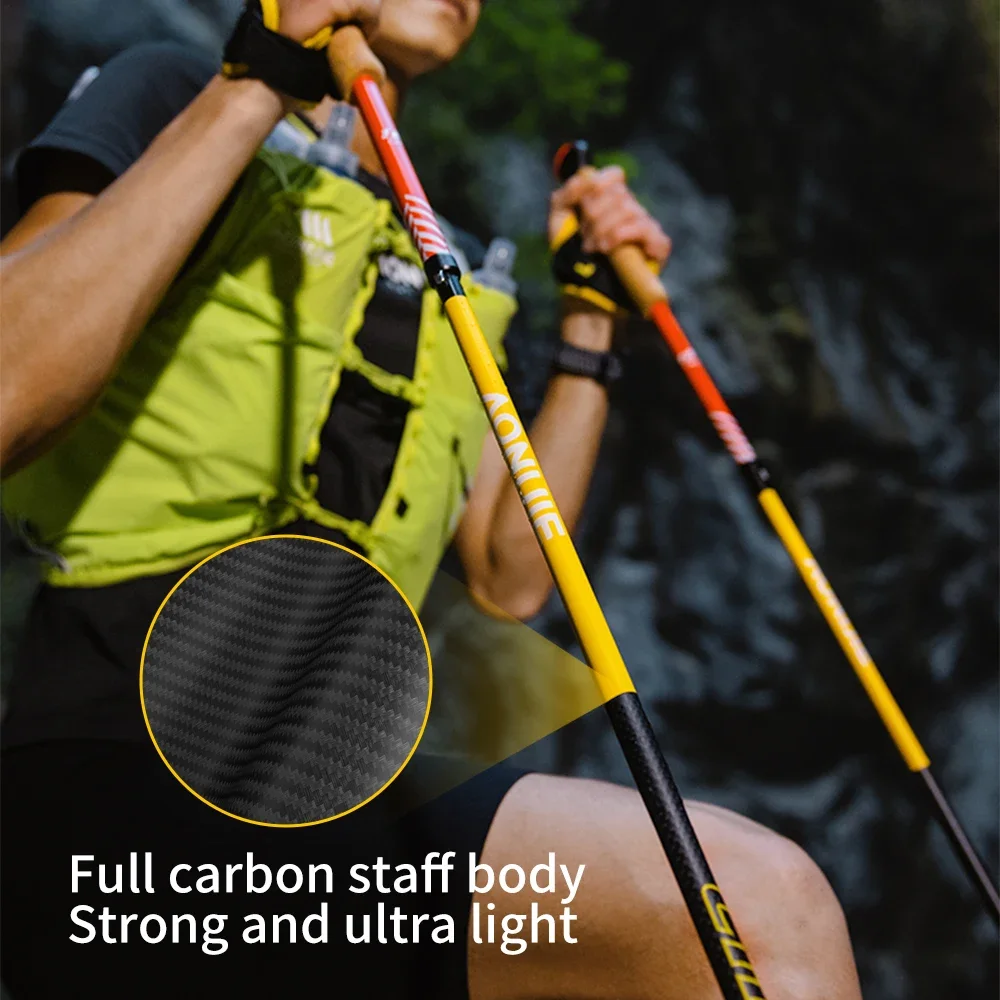 2 pezzi AONIJIE E4212 Bastonci - Trekking Pole Carbon recensione e prezzo