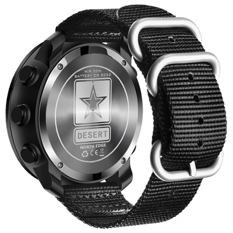 NORTH EDGE DESERT Orologio dig - Running Watch recensione e prezzo