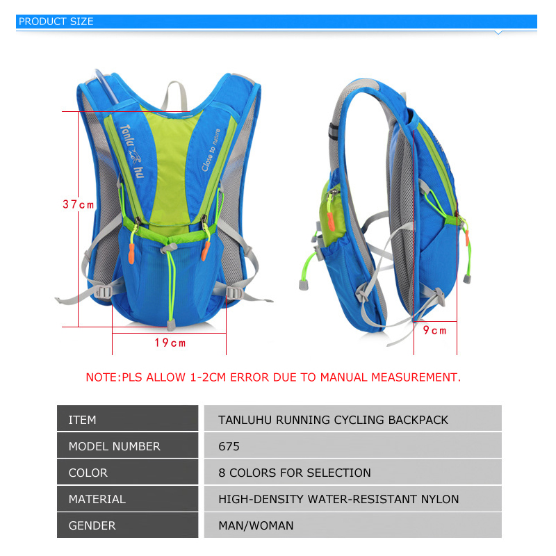 TANLUHU 675 Ultralight Outdoor - Hydration Vest recensione e prezzo