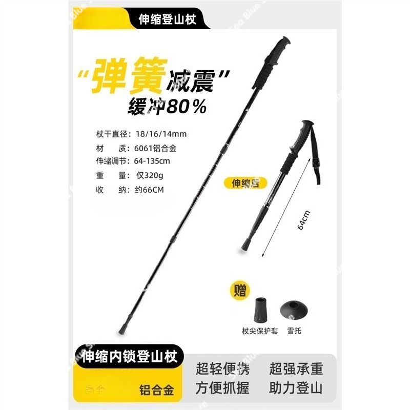 Bastone da passeggio pieghevol - Trekking Pole Carbon recensione e prezzo