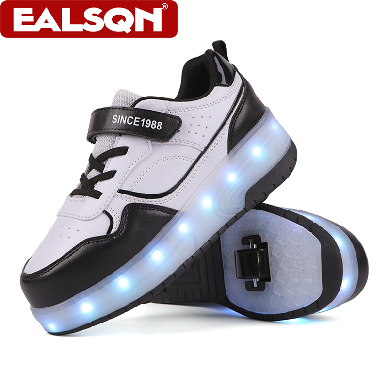 Nuovi Pattini a Rotelle LED pe - Running Shoes Men recensione e prezzo